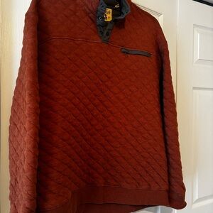Quilted Pullover with Chest Pocket